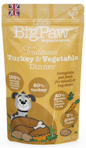 Treditional Turkey and Veg Dinner 150 gm (1)